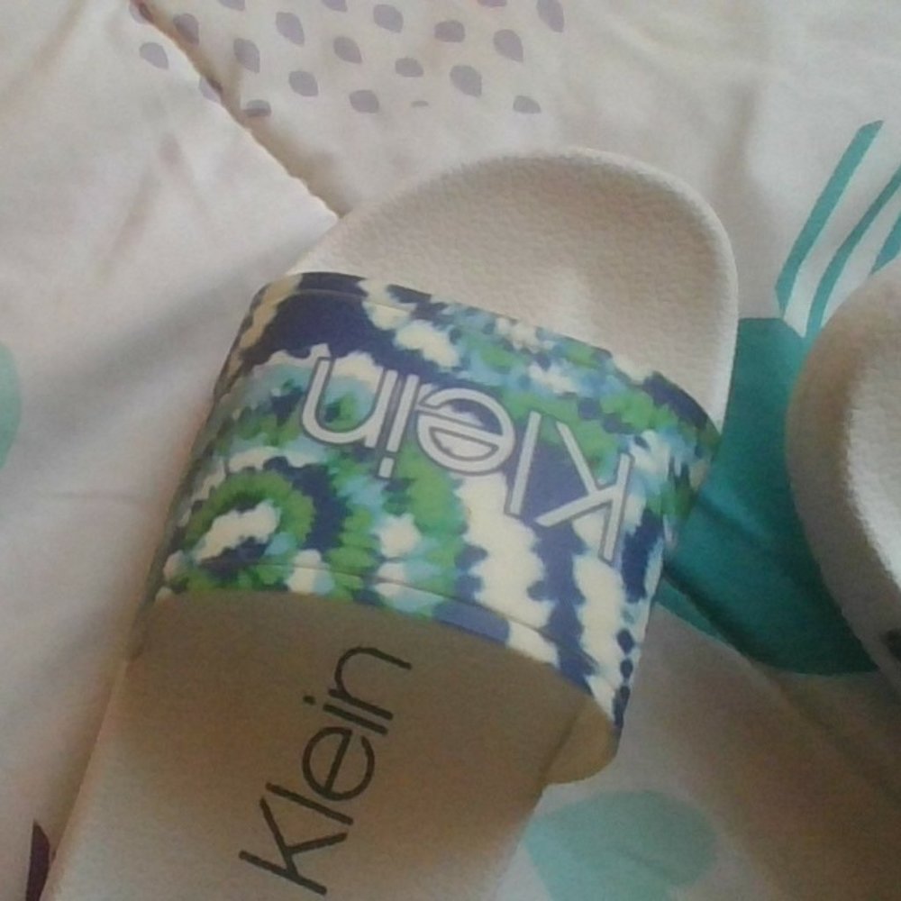 calvine klein tie die slides